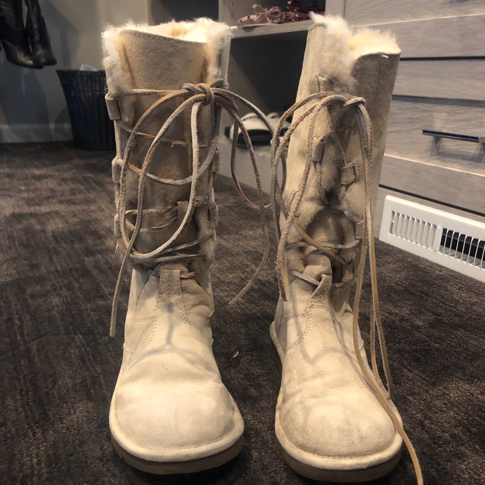 Ugg lace up boots